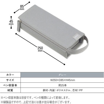 キャンパス トレーになって一覧できるペンケース コクヨ