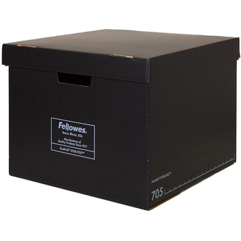 収納 ボックス バンカーズボックス 705ボックス フルブラック (3P) フェローズ