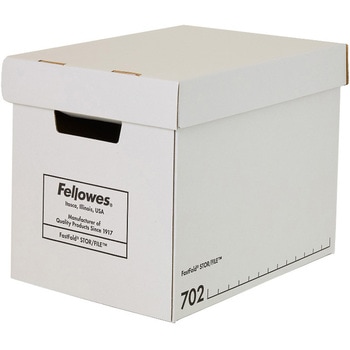 収納 ボックス バンカーズボックス 702ボックス ブラック (3P) フェローズ