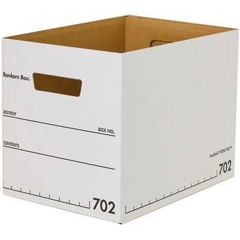 収納 ボックス バンカーズボックス 702ボックス ブラック (3P) フェローズ