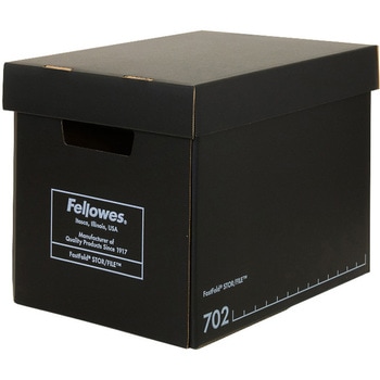 収納 ボックス バンカーズボックス 702ボックス フルブラック (3P) フェローズ