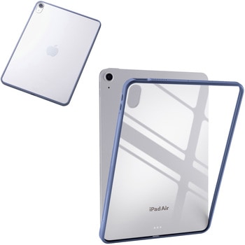 iPad Air ケース 11インチ(M3/M2)/10.9インチ 第5世代 第4世代 耐衝撃 背面クリア エレコム