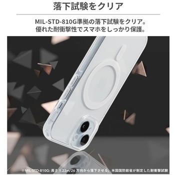 [iPhone 15/14/13専用] HIGHER MagSafe対応 ハイブリッドケース HIGHER