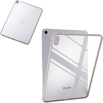 iPad Air ケース 11インチ(M3/M2)/10.9インチ 第5世代 第4世代 耐衝撃 背面クリア エレコム