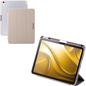 iPad Air ケース 11インチ(M3/M2)/10.9インチ 第5世代 第4世代 マグネット式フラップ Apple Pencil収納 エレコム