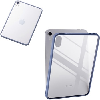 iPad mini ケース 8.3インチ(A17 Pro)/第6世代 耐衝撃 背面クリア エレコム