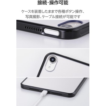 iPad mini ケース 8.3インチ(A17 Pro)/第6世代 耐衝撃 背面クリア エレコム