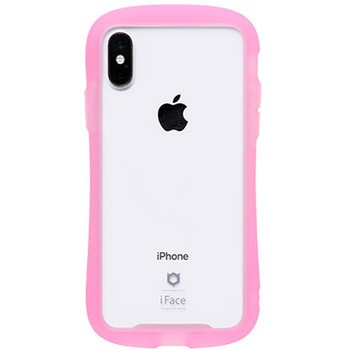 41-966280 [iPhone XS/X��p]iFace Reflection Neo �����K���X�N���A�P�[�X iFace �ϏՌ��� �N���A�s���N�F   41-966280 64594418