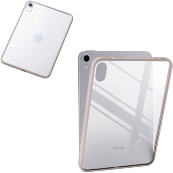 iPad mini ケース 8.3インチ(A17 Pro)/第6世代 耐衝撃 背面クリア エレコム