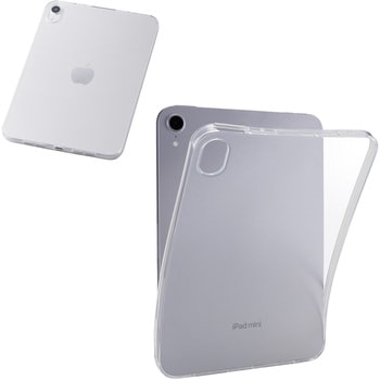 iPad mini ケース 8.3インチ(A17 Pro)/第6世代 ソフト 軽量 Apple Pencil Pro充電対応 エレコム