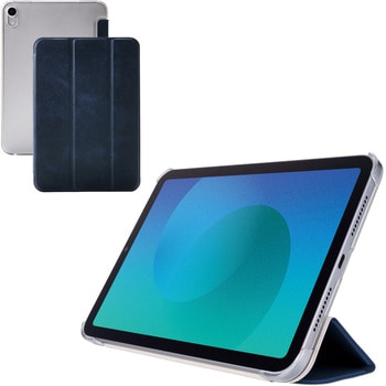 iPad mini ケース 8.3インチ(A17 Pro)/第6世代 マグネット式フラップ 2アングル 軽量 薄型 - エレコム