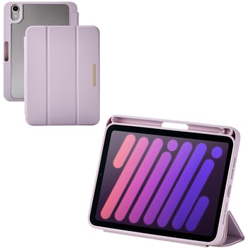 iPad mini ケース 8.3インチ(A17 Pro)/第6世代 マグネット式フラップ Apple Pencil収納 2アングル エレコム