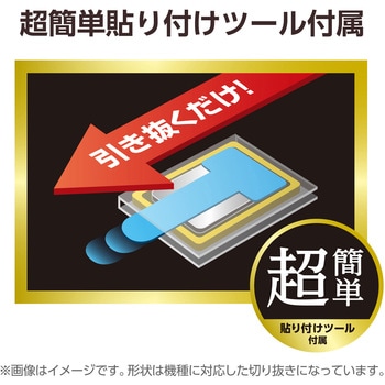 13インチ iPad Pro ( M4 ) 2024年 ガラスフィルム 高透明 簡単貼り付けツール付 10H 指紋防止 気泡防止 エレコム