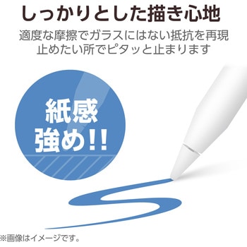 iPad mini(A17 Pro)/第6世代 8.3インチ フィルム 上質紙タイプ アンチグレア 指紋防止 気泡防止 反射防止 - エレコム