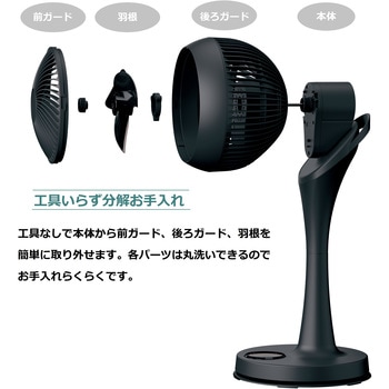 お掃除簡単サーキュレーションファン アピックス