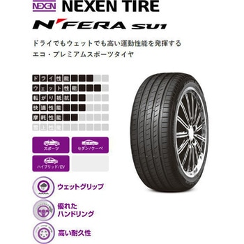 【サマータイヤ4本set】 NEXEN(ネクセン)  N'fera SU1 NEXEN