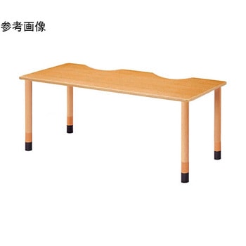 福祉・医療施設テーブル 1600×600×660・700・740mm FPA-1660Qシリーズ - ニシキ工業
