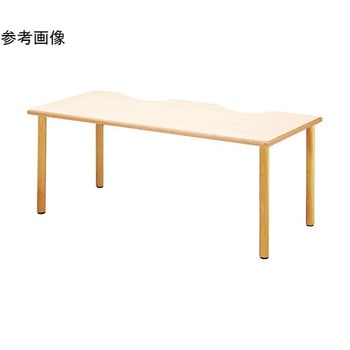 福祉・医療施設テーブル 木製脚 1600×600×700mm FA-1660Qシリーズ ニシキ工業