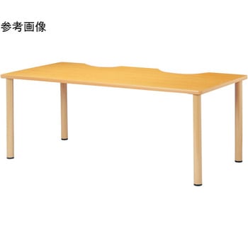 福祉・医療施設テーブル 1600×600×700mm FED-1660Qシリーズ ニシキ工業