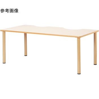 福祉・医療施設テーブル 1600×600×700mm FED-1660Qシリーズ ニシキ工業