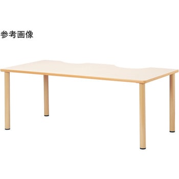 福祉・医療施設テーブル 1600×600×700mm FED-1660Qシリーズ ニシキ工業