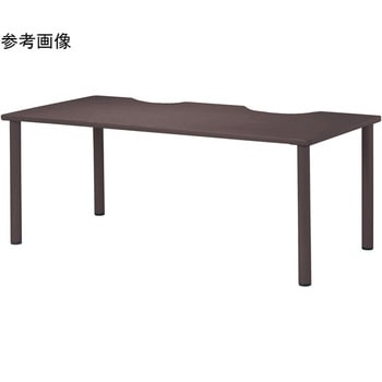 福祉・医療施設テーブル 切込み入り 1800×600×700mm FED-1860Qシリーズ - ニシキ工業