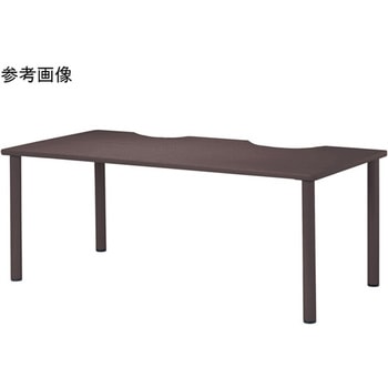 福祉・医療施設テーブル 切込み入り 1800×600×700mm FED-1860Qシリーズ ニシキ工業