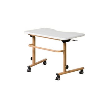 福祉・医療施設向テーブル 車椅子用 850×550×650～770mm YGVシリーズ ニシキ工業