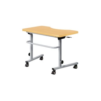 福祉・医療施設向テーブル 車椅子用 850×550×650～770mm YGVシリーズ ニシキ工業