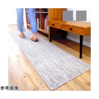 ストローク コットン×リネン キッチンマット 三愛繊維