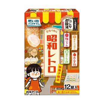 いい湯旅立ちにごり炭酸湯 1ケース 12錠×16個入 - 白元アース