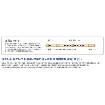 スズキオリジナル篠笛 童子 樹脂製 SNOシリーズ - 鈴木楽器製作所