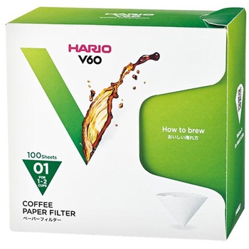 V60用ペーパーフィルターW100枚箱入り WK HARIO