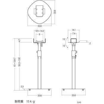 スタンド スピーカー用 サンワダイレクト
