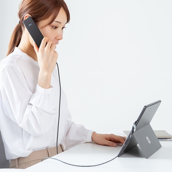 ハンドセット 4極対応 サンワダイレクト