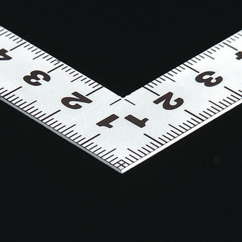 300x150mm シルバー曲尺 - エスコ