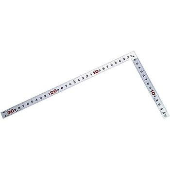 300x150mm シルバー曲尺 - エスコ