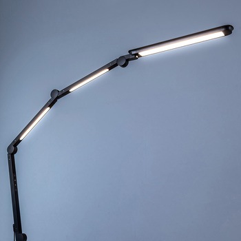 LEDライト クランプ固定式 4段階調光調色 サンワダイレクト