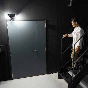 LEDライト 人感センサー付き カメラ付き サンワダイレクト