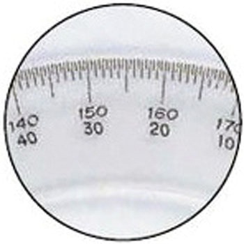 15cm 分度器(半円) エスコ