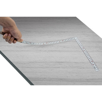 150x300mm 幅広シルバー曲尺 エスコ