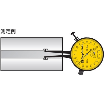 30-42mm ダイヤルキャリパゲージ(内測用) エスコ