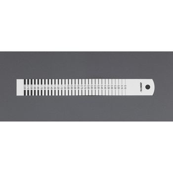 0.1-2.2mm クラックスケール(両面印字) エスコ