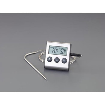 -26℃～250℃ デジタル温度計(クッキング用) エスコ