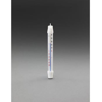 210x20mm 冷蔵庫用温度計 エスコ