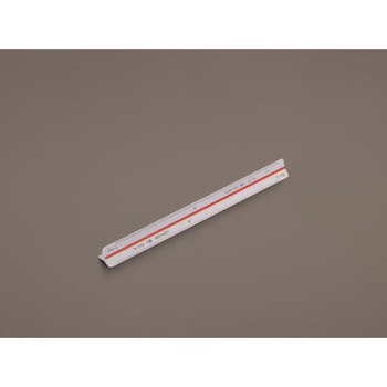 30cm 三角スケール[縮小コピー用] エスコ