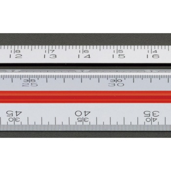 15cm 三角スケール[土地家屋調査土用] エスコ