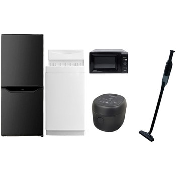 家電セット 寮 オフィス 事務所 新生活家電 5点セット (6kg洗濯