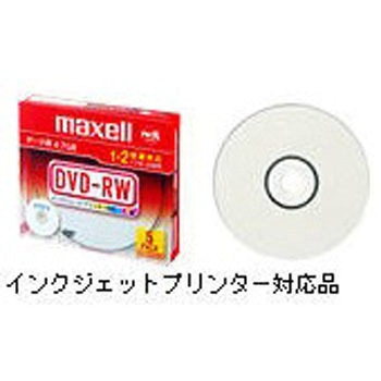 4.7GB DVD-RW(2倍速/5枚) エスコ