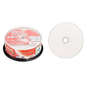 4.7GB DVD-RW(2倍速/20枚) エスコ